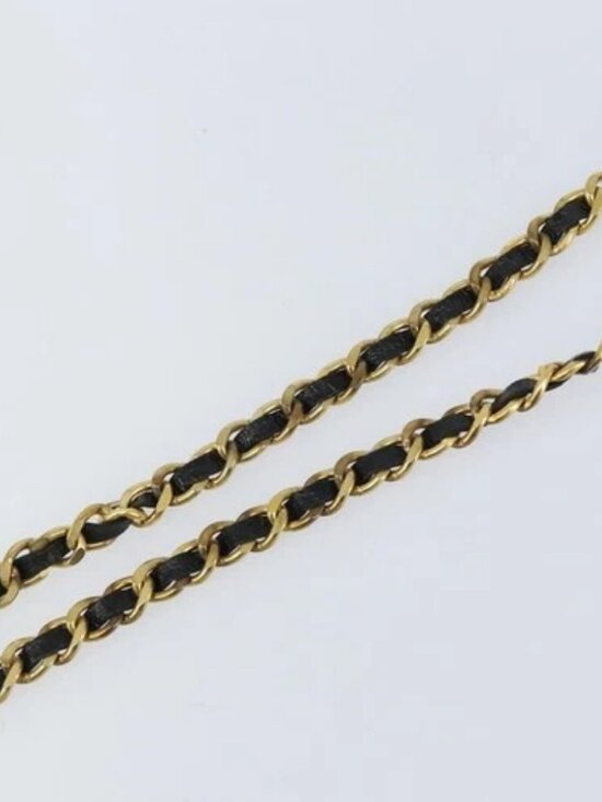 CHANEL Chain Belt metal Gold CC Auth bs32091 main image 4
